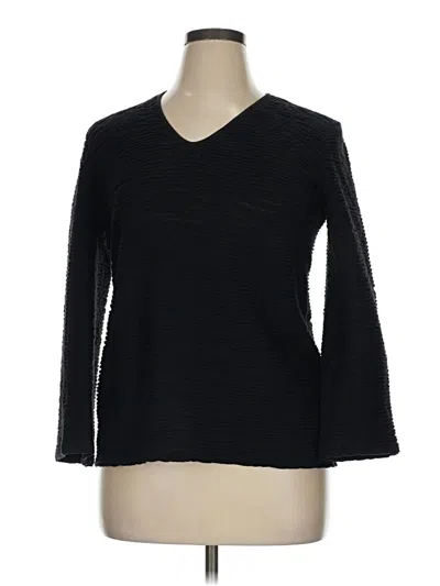 Pre-owned Armani Collezioni Pullover Sweater In Black