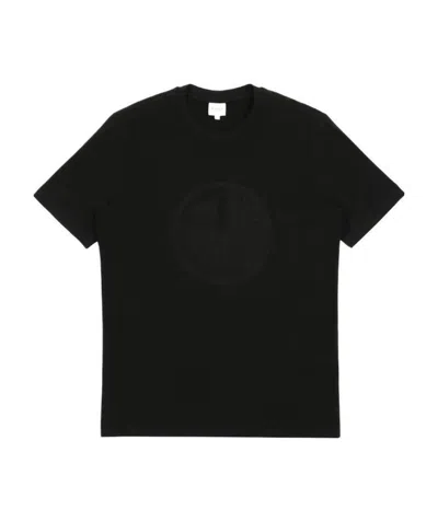 Armani Collezioni Round-necked T-shirt In Black
