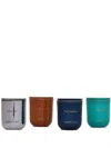 Armani Collezioni Scented Candles (set Of Four) In Blue