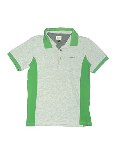 Pre-owned Armani Collezioni Kids' Short Sleeve Top Green Tops