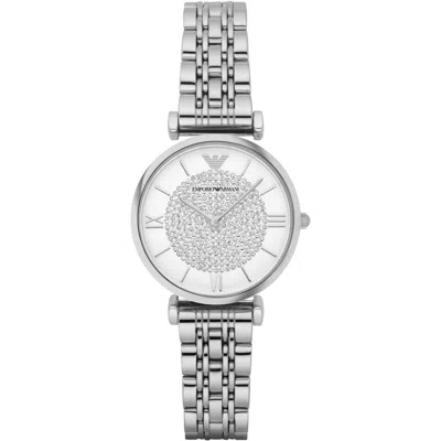 Armani Collezioni Silver Steel Watch