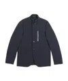 Armani Collezioni Single-breasted Casual Jacket In Black