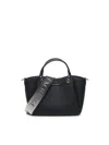 Armani Collezioni Small Handbag With Degradè Shoulder Strap In Black