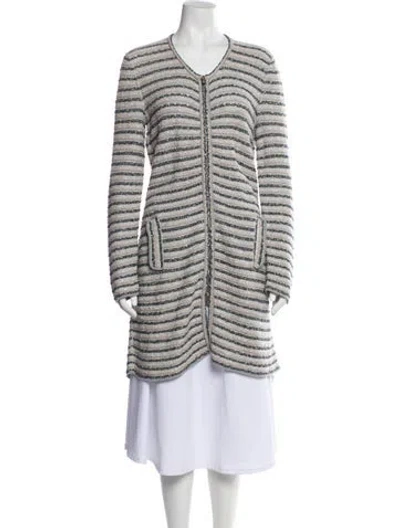 Pre-owned Armani Collezioni Striped Evening Jacket