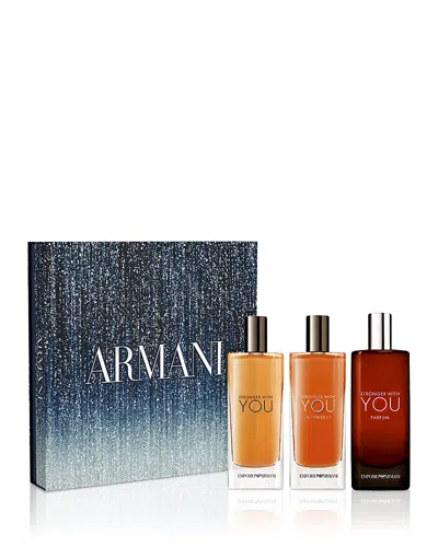ARMANI COLLEZIONI STRONGER WITH YOU FRAGRANCE SAMPLER SET