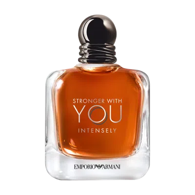 Armani Collezioni Stronger With You Intensely 3.4 oz/ 100 ml Eau De Parfum Spray In White