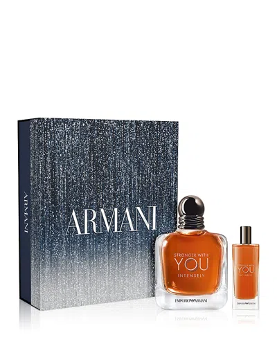 ARMANI COLLEZIONI STRONGER WITH YOU INTENSELY EAU DE PARFUM GIFT SET
