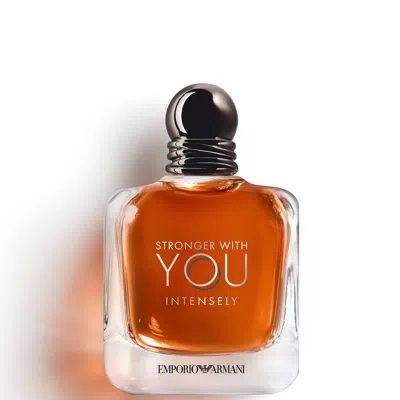 Armani Collezioni Stronger With You Intensely Eau De Parfum Spray 100ml In White