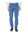Shop Armani Collezioni Tapered Casual Pants In Blue