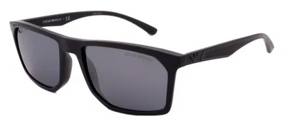 Armani Collezioni Tom Ford Sunglasses Ea4164-54516g-57-18-145 N0n-polarized In Grey