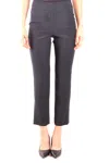 Armani Collezioni Women's Blue Other Materials Pants In Blue