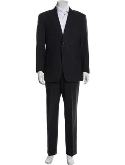 Pre-owned Armani Collezioni Two-piece Suit In Blue