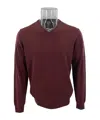 ARMANI COLLEZIONI V-NECK KNITTED SWEATER