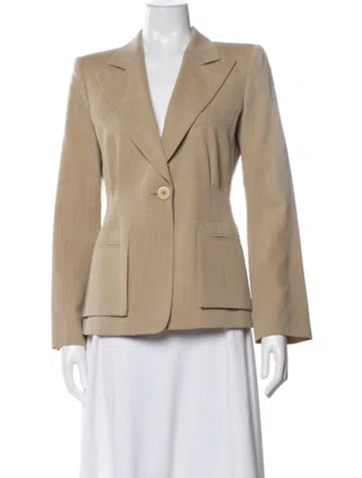 Pre-owned Armani Collezioni Vintage 2003 Blazer In Neutral