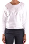 Armani Collezioni White Classic Knit Sweater In White