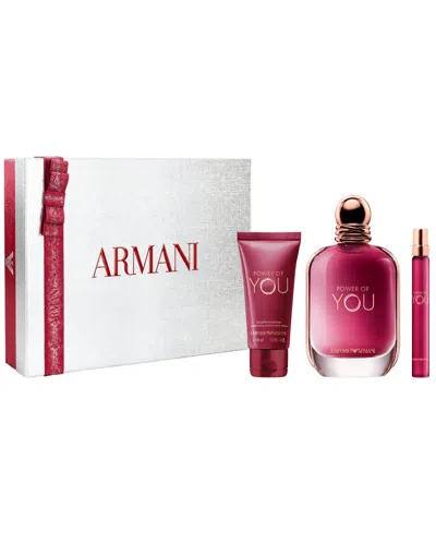 Armani Collezioni Women's 3-piece Power Of You Eau De Parfum Holiday Gift Set In No Color