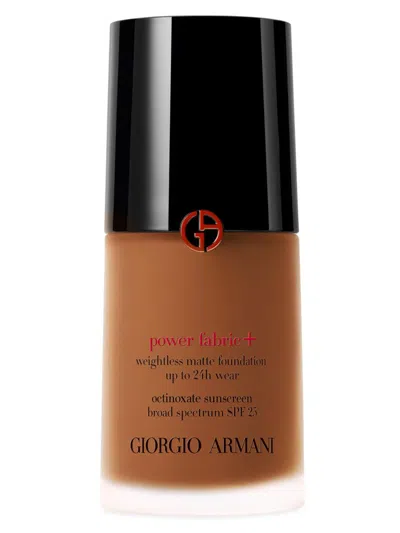 Armani Collezioni Women's Power Fabric+ Foundation Spf 25 In 12 Deep Red