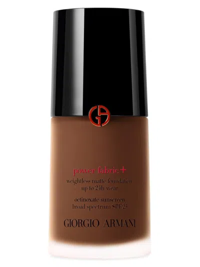 Armani Collezioni Women's Power Fabric+ Foundation Spf 25 In 15 Very Deep Neutral