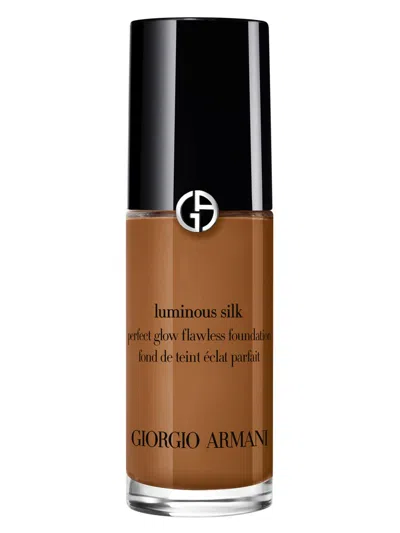 Armani Collezioni Women's Travel-size Luminous Silk Perfect Natural Glow Foundation In 13.25 Very Deep Golden
