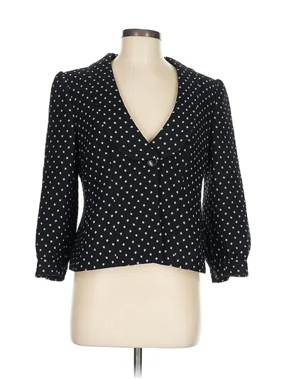 Pre-owned Armani Collezioni Wool Blazer Jacket In Black