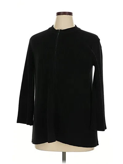 Pre-owned Armani Collezioni Wool Pullover Sweater In Black