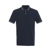 Armani Exchange Man Polo Shirt Midnight Blue Size S Cotton