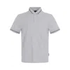 Armani Exchange Man Polo Shirt Light Grey Size S Cotton