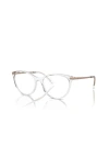 Armani Exchange 53mm Cat Eye Optical Glasses In Metallic