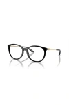 Armani Exchange 54mm Cat Eye Optical Glasses In Black