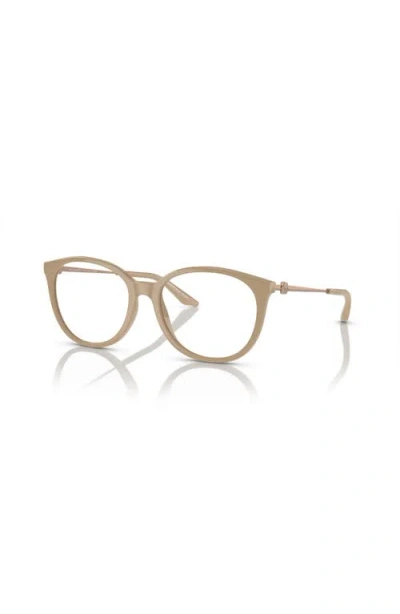 Armani Exchange 54mm Cat Eye Optical Glasses In Brown
