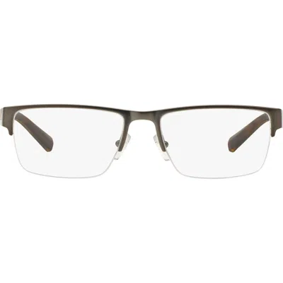 ARMANI EXCHANGE ARMANI EXCHANGE 54MM SEMIRIMLESS RECTANGULAR OPTICAL GLASSES