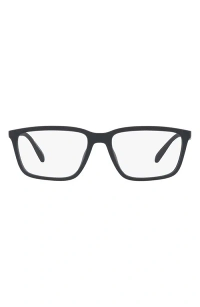 Armani Exchange 55mm Pillow Optical Glasses In Black