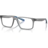Armani Exchange 55mm Rectangle Optical Glasses In Gray