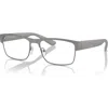 Armani Exchange 56mm Rectangle Optical Glasses In Gray