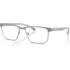 Armani Exchange 56mm Rectangle Optical Glasses In Gray