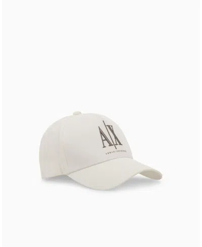 Armani Exchange A X  Men's Icon Logo Hat In Neutral