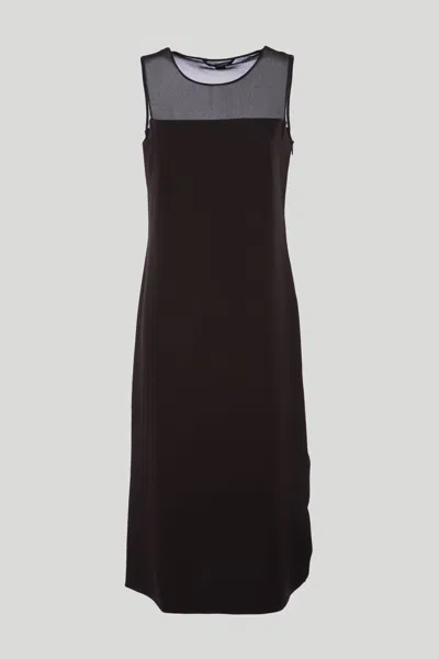 Armani Exchange Abito Nero Midi