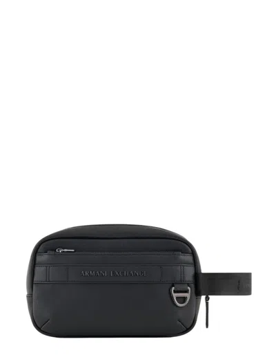 Armani Exchange Accessories In Black