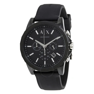 Armani Exchange Active Chronograph Men's Watch Ax1326 In Black