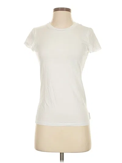 Pre-owned Armani Exchange Active T-shirt In Ivory