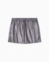 Armani Exchange Allover Logo Fantasy Costume In Gray
