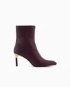 Armani Exchange Ankle Boots With Gold Detail