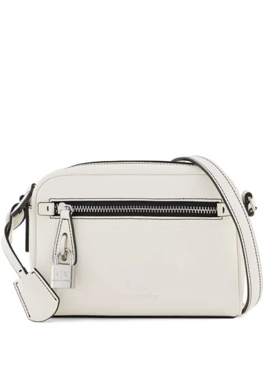 Armani Exchange Asv Cross Body Bag In White