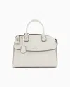 Armani Exchange Asv Handbag Trunk In White