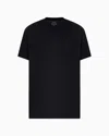 Armani Exchange Asv Regular Fit T-shirt In Black
