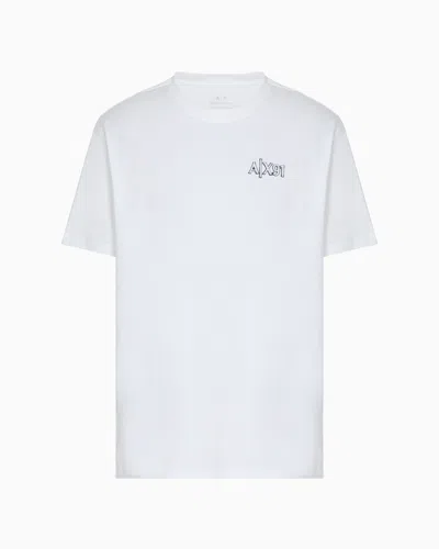 Armani Exchange Asv Regular Fit T-shirt In White