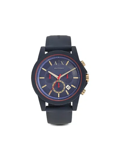 Armani Exchange Automatic-movement 47mm In Blue