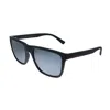 Armani Exchange Ax 4080s 80786g Unisex Square Sunglasses In Black