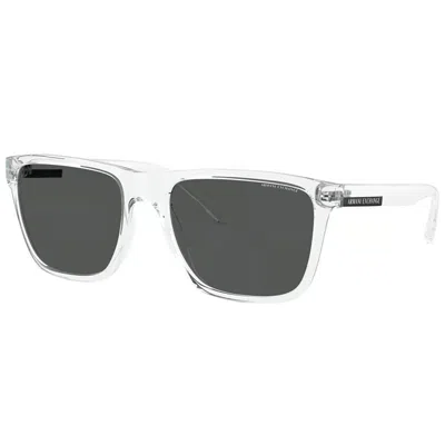 Armani Exchange Ax 4080s 823587 57mm Unisex Square Sunglasses In Multi