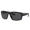Armani Exchange Ax 4142su 807887 61mm Unisex Rectangle Sunglasses In Black